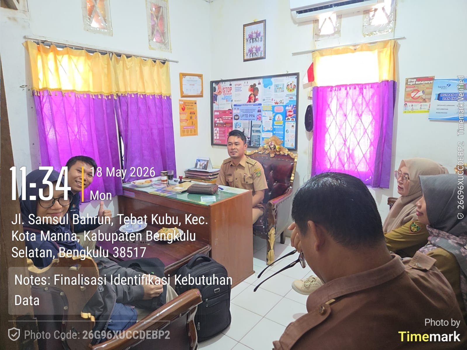 Desa Tebat Kubu Mulai Petakan Kebutuhan Data Desa