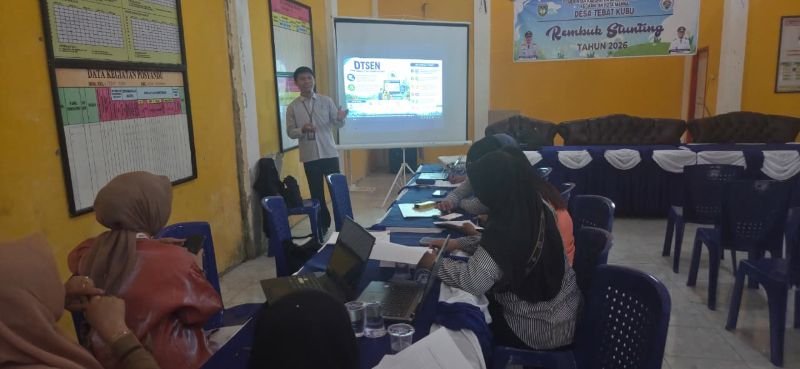 Dari Data Menjadi Informasi, Desa Tebat Kubu Mulai Sajikan Hasil Pendataan