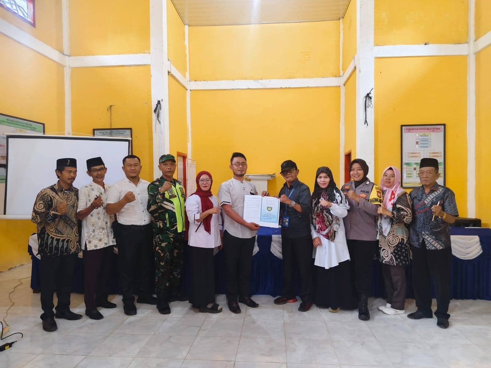 LPPD dan Musdes BLT Desa Tebat Kubu
