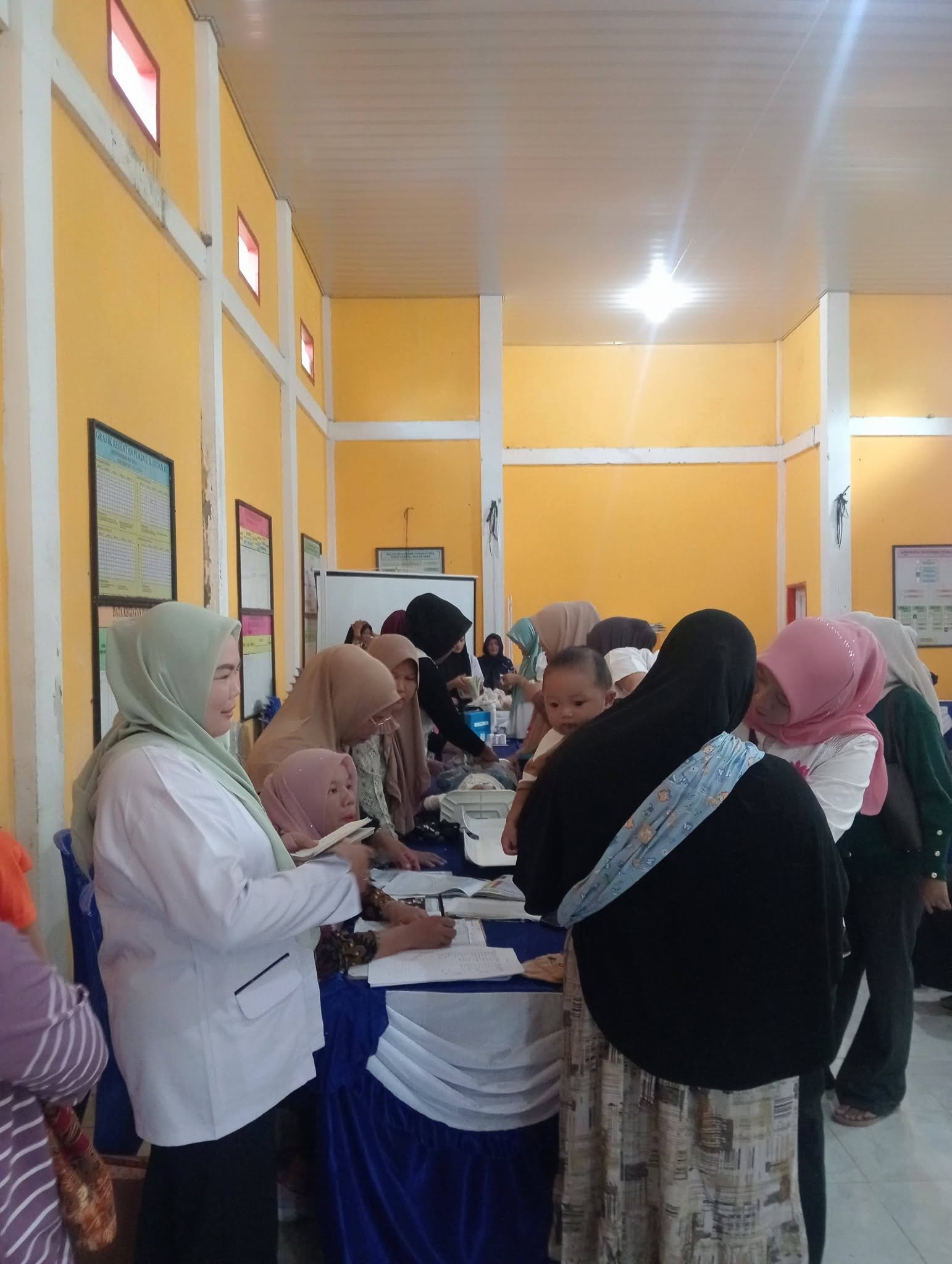 Posyandu Desa Kembali Digelar, Rutin Setiap Tanggal 22