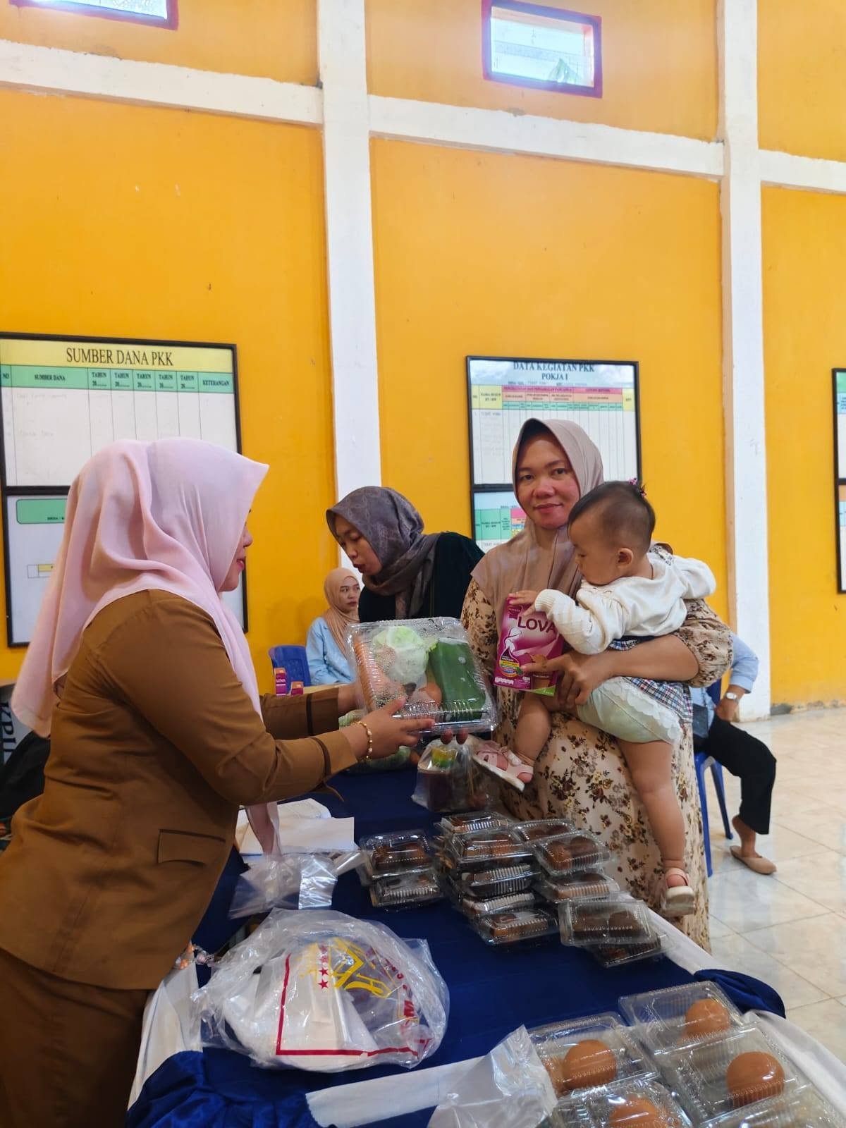 Posyandu Tebat Kubu, Dukung Anak Sehat
