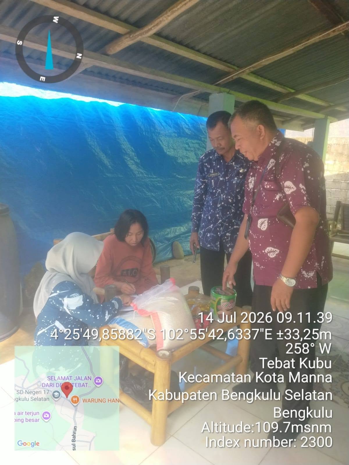 Penyaluran Bantuan Sosial dari Dinas Sosial