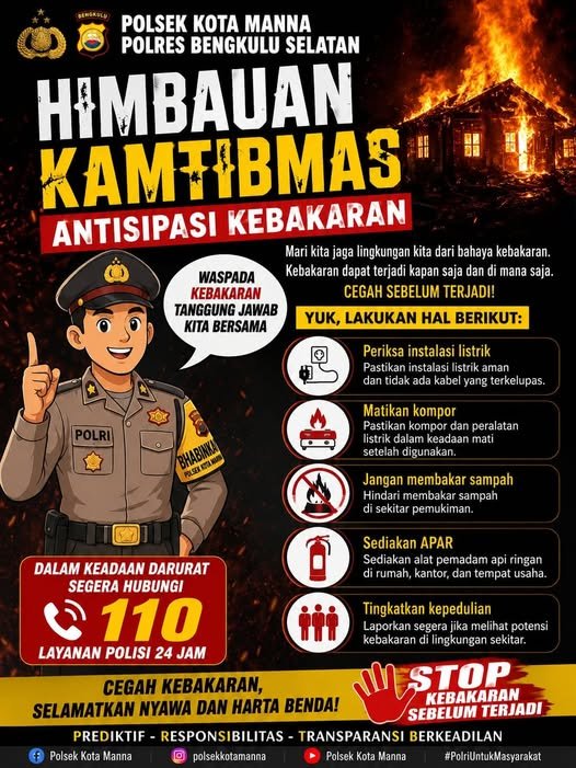 Imbauan Antisipasi Bahaya Kebakaran