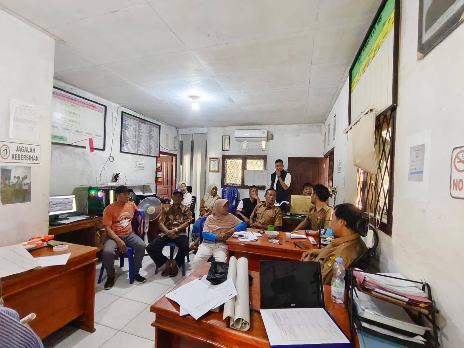 Musyawarah Pokmas PAMSIMAS Desa Tebat Kubu