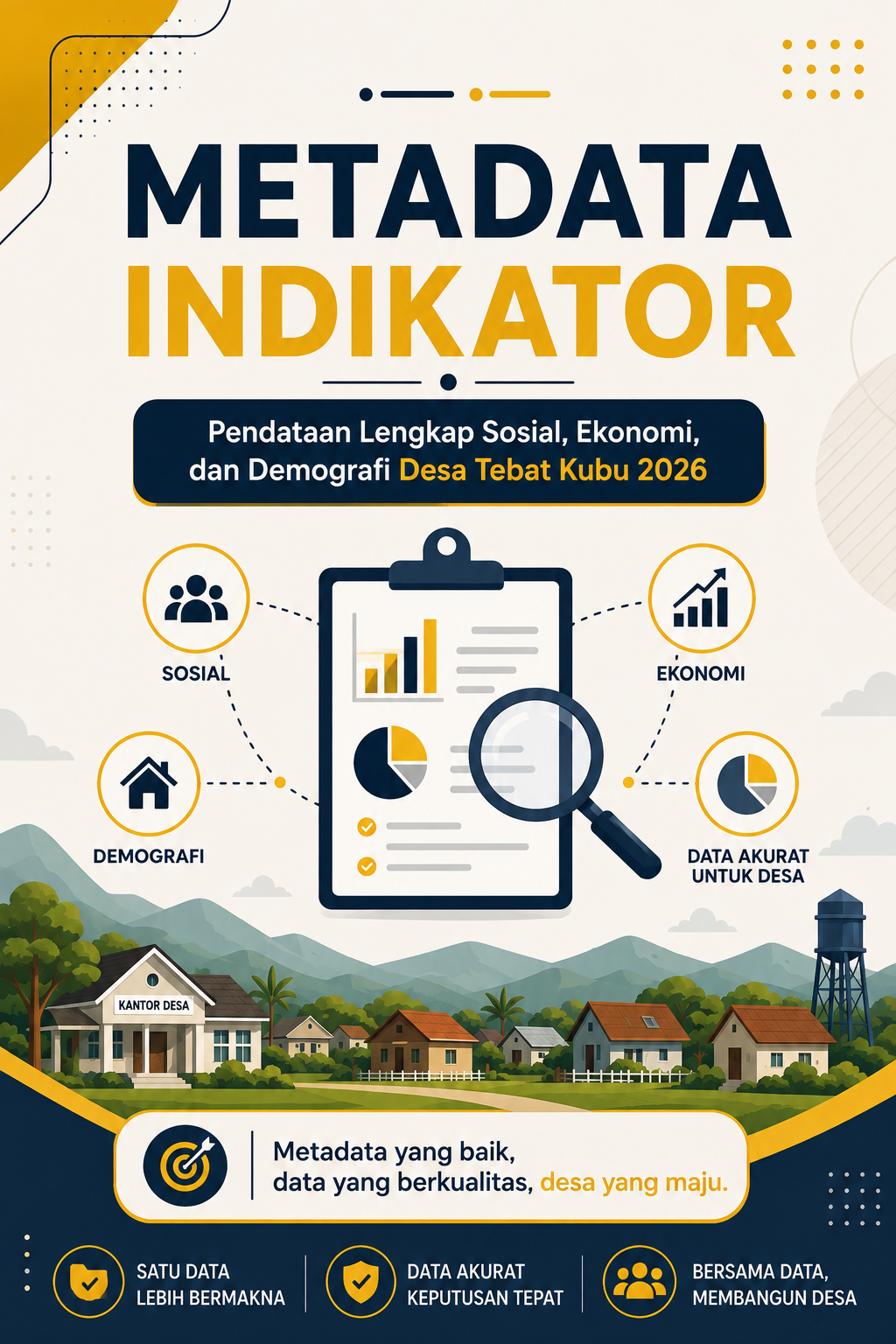 Metadata Indikator Desa Tebat Kubu 2026