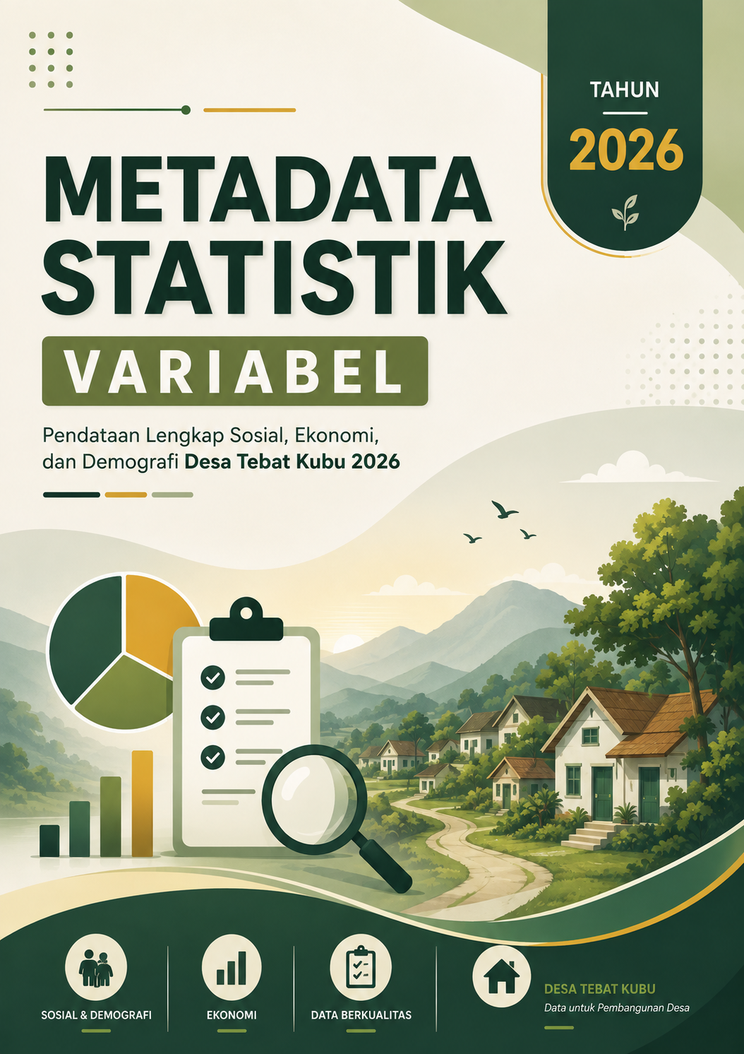 Metadata Statistik Variabel Desa Tebat Kubu 2026